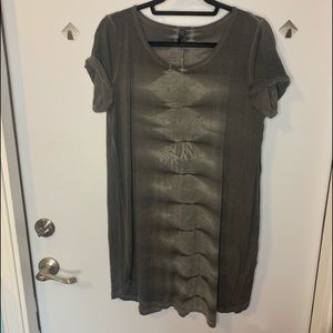 COTTONON Distressed T-shirt dress